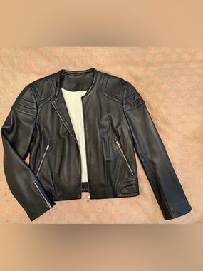 rag & bone Leather motorcycle jacket